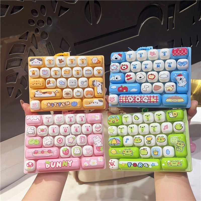 Keyboard Tenkeyless - พวงกุญแจรูปคีย์บอร์ดน่ารัก ทันสมัย ช่วยคลายเครียด | จี้รูปคีย์บอร์ด 26
