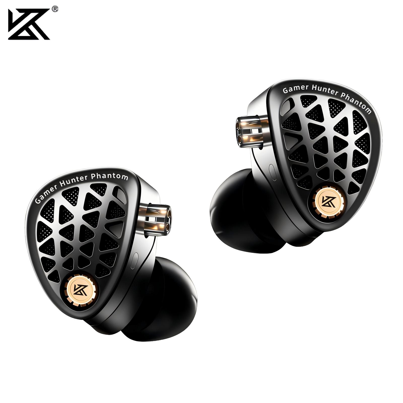 Esports Gaming Headphones - หูฟังเกมมิ่ง KZ Phantom HiFi ระดับเรือธง พร้อมการ์ดเสียง
