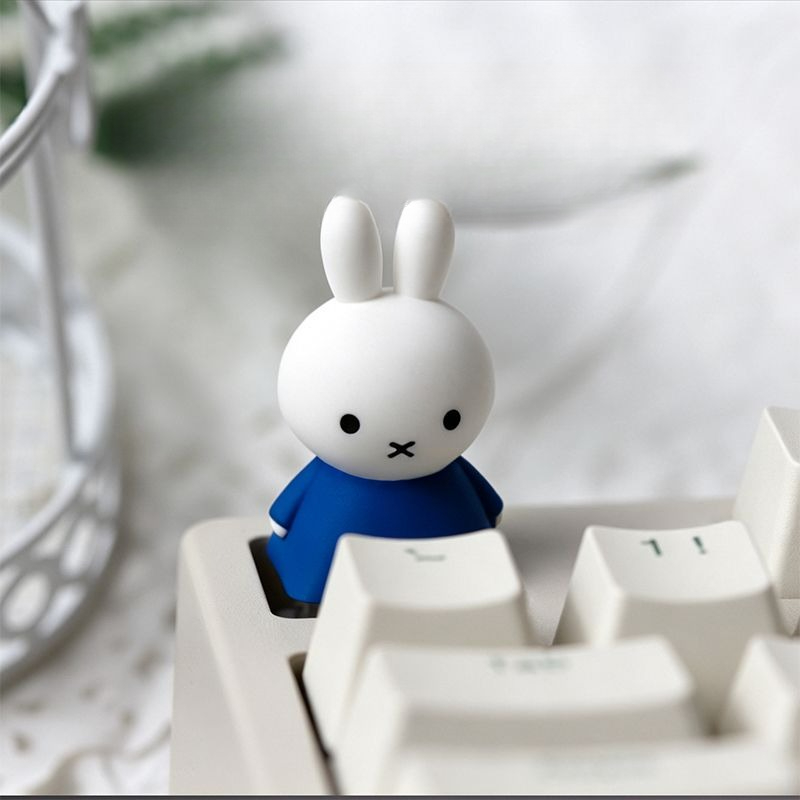 Keyboard Tenkeyless - คีย์แคปมิฟฟี่ คีย์บอร์ดลายการ์ตูนน่ารัก สดใส น่ารัก คาวาอี้ มีเอกลักษณ์