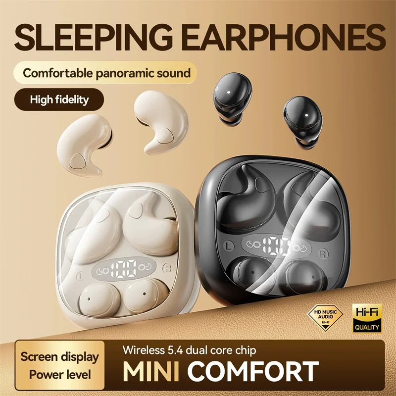 Esports Gaming Headphones - หูฟังแบบเปิดหูสำหรับนอน 2 คู่ หูฟังไร้สาย เสียงรอบทิศทาง หูฟังบลูทูธ