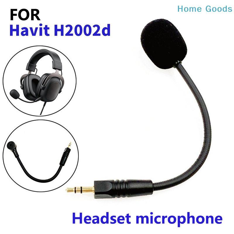 Esports Gaming Headset - 1PC ไมโครโฟนทดแทนสำหรับ Havit H2002d 3.5 มม.ไมโครโฟนสำหรับ