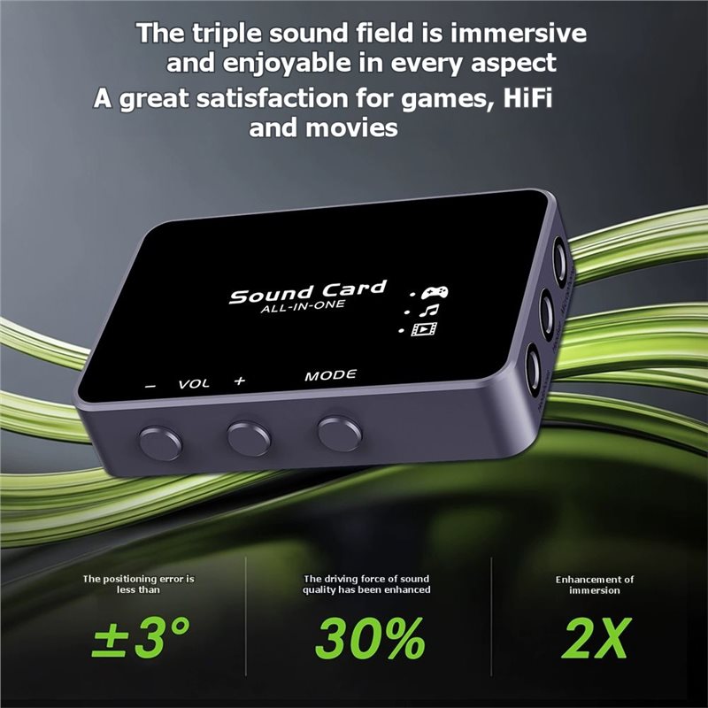 AT82-การ์ดเสียง 7.1 เสียงรอบทิ - Esports Gaming Headphones บทวิจารณ์และราคา