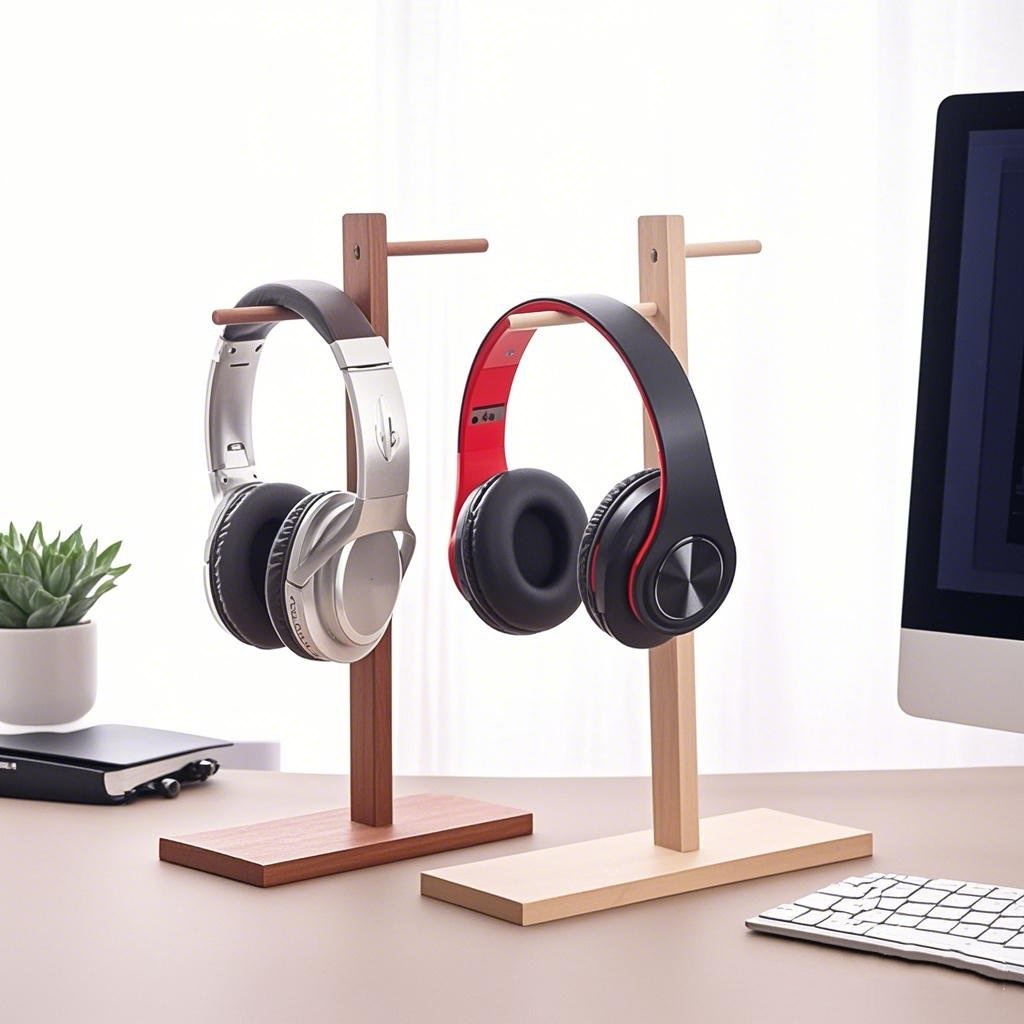 ที่วางหูฟังไม้ ชั้นวางโชว์หูฟั - Esports Gaming Headphones บทวิจารณ์และราคา
