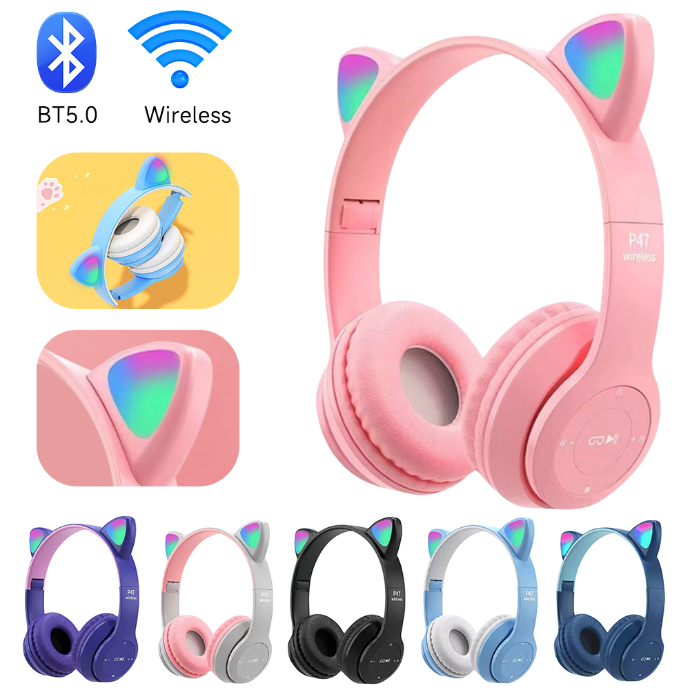หูฟังบลูทูธไร้สาย P47M สำหรับเ - Esports Gaming Headphones บทวิจารณ์และราคา