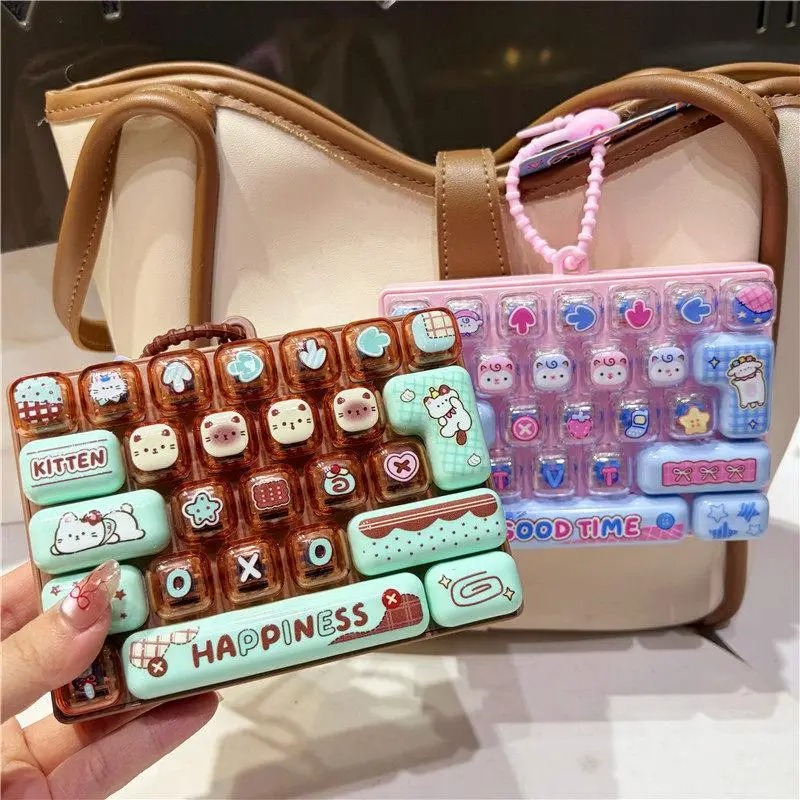 พวงกุญแจแบบกด 26 ปุ่ม แก้เครีย - Keyboard Tenkeyless บทวิจารณ์และราคา
