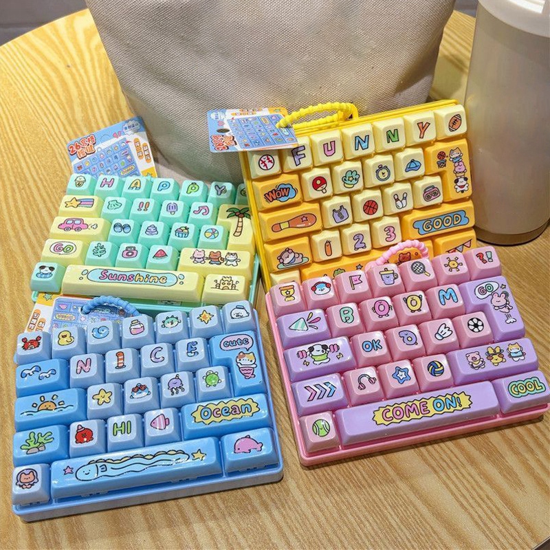 พวงกุญแจแบบกด 26 ปุ่ม แก้เครีย - Keyboard Tenkeyless บทวิจารณ์และราคา