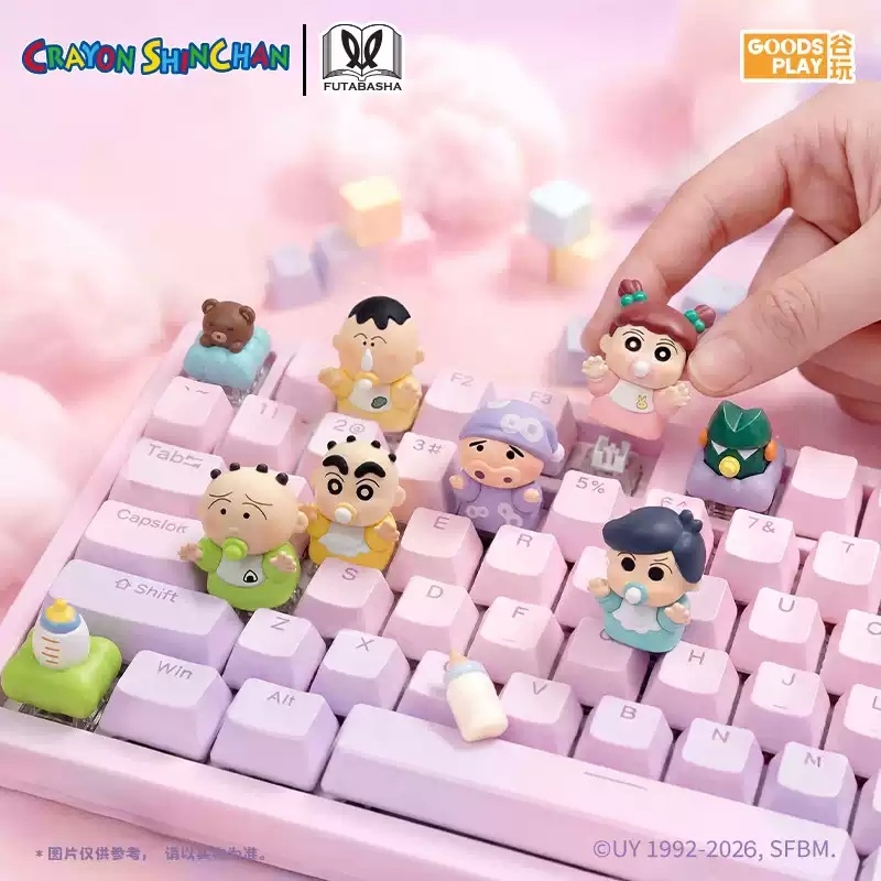 คีย์แคป 3 มิติ ลายชินจัง ซีรีส - Keyboard Tenkeyless บทวิจารณ์และราคา