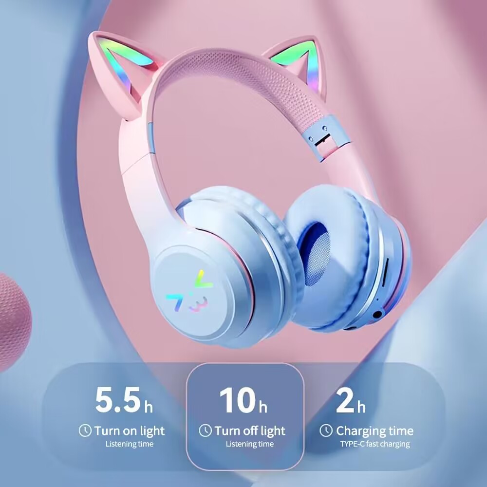 หูฟังเรืองแสง RGB หูฟังเอียบัด - Esports Gaming Headphones บทวิจารณ์และราคา