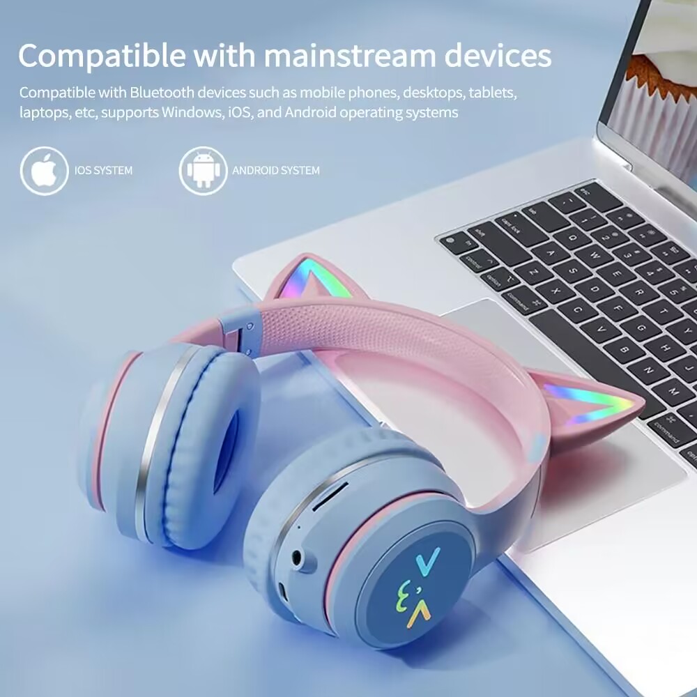 หูฟังเรืองแสง RGB หูฟังเอียบัด - Esports Gaming Headphones บทวิจารณ์และราคา