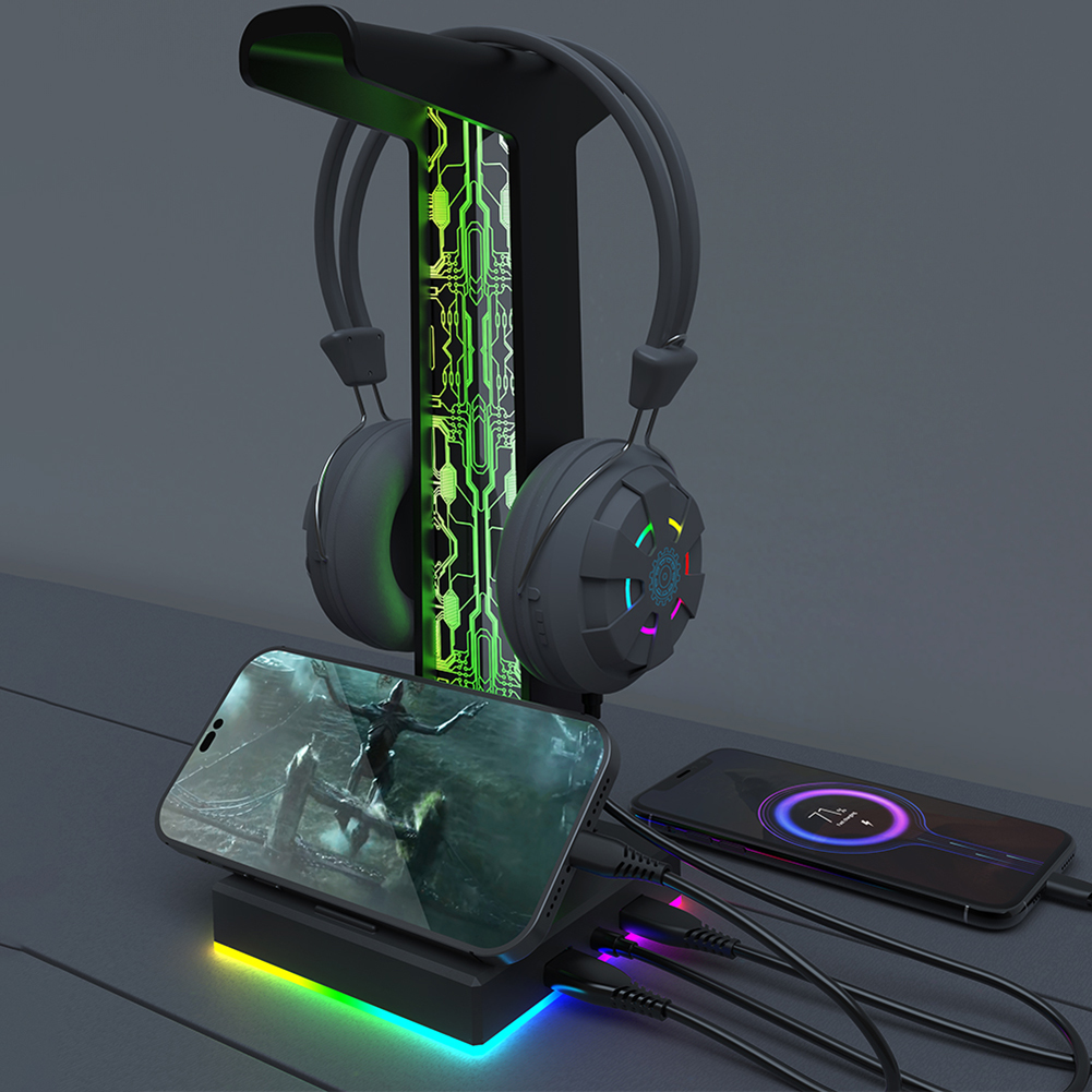 หูฟังสำหรับเล่นเกม RGB พอร์ต U - Esports Gaming Headphones บทวิจารณ์และราคา