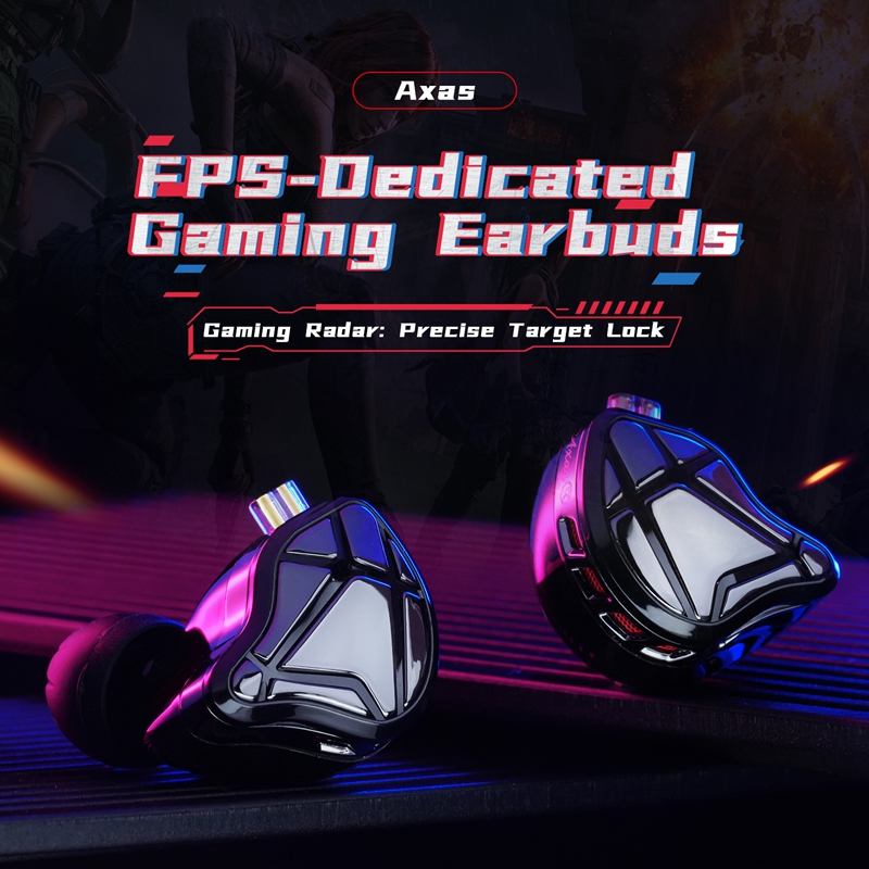   หูฟัง KZ Axas FPS Gaming I - Esports Gaming Headphones บทวิจารณ์และราคา